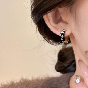 OhMy Beauty KOREA Boucles d’Oreilles luxe pour femme